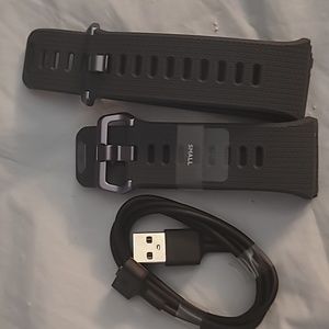 Fitbit Ionic watch bands and charger